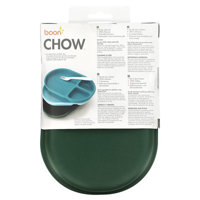 Boon, chow, podzielony zestaw płyt silikonowych, 6m+, niebieski, 3 paczki