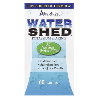 Absolute Nutrition, Watershed, Kaliumeinsparung, 60 Tabletten