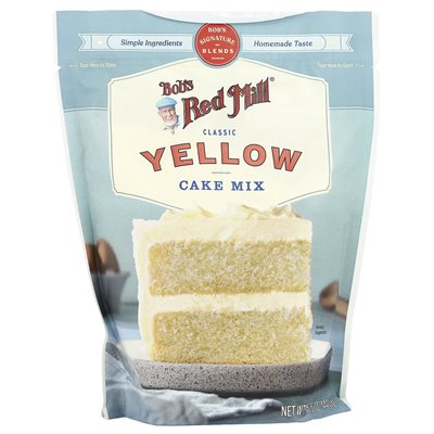 Bob's Red Mill, klassische gelbe Kuchenmischung, 15,5 Unzen (440 g)