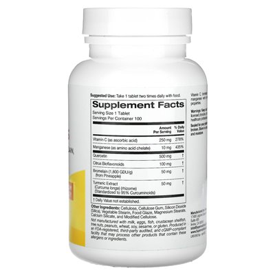 Super Nutrition, Quercetyna Plus, 100 tabletek