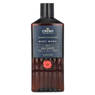 Cremo, Reserve Collection, Body Wash, Palo Santo, 16 Fl Oz (473 ml)
