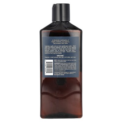 Cremo, Reserve Collection, Body Wash, Palo Santo, 16 Fl Oz (473 ml)
