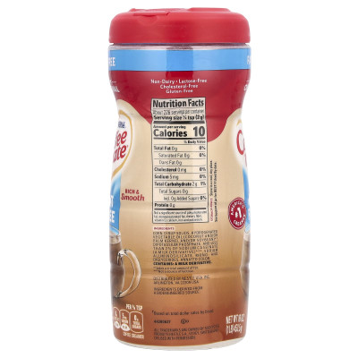 Kaffeekaffee, Kaffeeweißerpulver, fettfrei, Original, 16 oz (453,5 g)