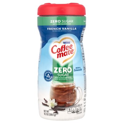 Kaffee, Kaffeeweißerpulver, zuckerfrei, französische Vanille, 10,2 oz (289,1 g)