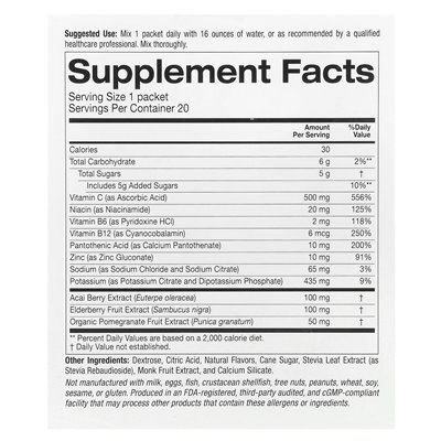 Lake Avenue Nutrition, getränkesichere Orange, 20 Päckchen, 0,36 oz (10,3 g)