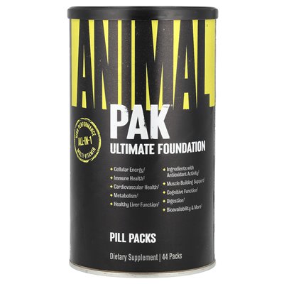 Animal, Pak®, Ultimate Foundation, 44 paczki