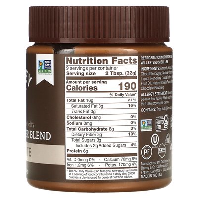Barney Butter, Butter Mashing, Schokolade, 10 oz (284 g)