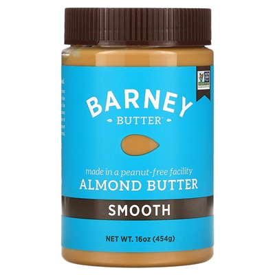 Barney Butter, Mandelbutter, geschmeidig, 16 oz (454 g)