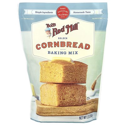 Bob's Red Mill, Golden Cornbread Baking Mix, 13 uncji (368 g)