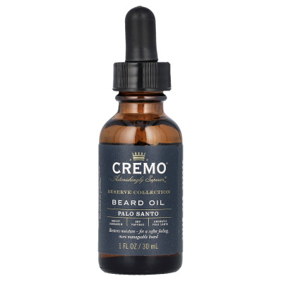 Cremo, Reserve Collection, Revitalizing Beard Oil, Palo Santo, 1 Fl Oz (30 ml)