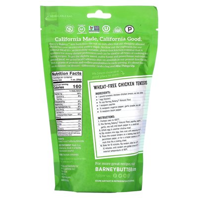 Barney Butter, Natural Almond Meal, 13 uncji (368 g) Barney Butter, Natural Almond Meal, 13 uncji (368 g)