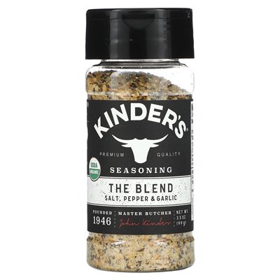 Kinder's Gewürzmischung, Salz, Pfeffer und Knoblauch, 3,5 oz (99 g)