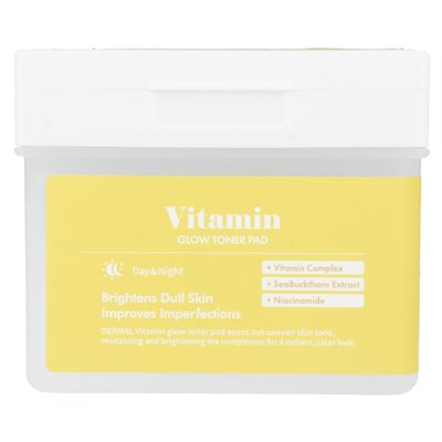 Dermal, Vitamin-Toner-Pad, 120 Wattepads
