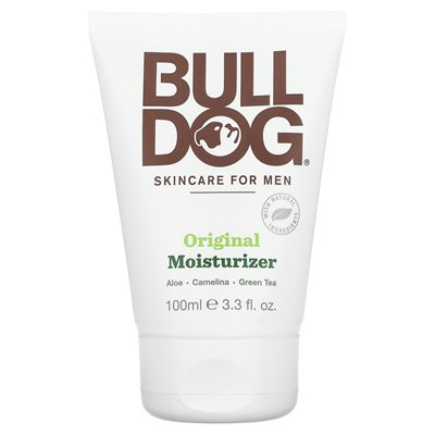 Bulldog Skincare dla Mężczyzn, Nawilżacz, Oryginalny, 3.3 uncji fl (100 ml) Bulldog Skincare dla Mężczyzn, Nawilżacz, Oryginalny, 3.3 uncji fl (100 ml)