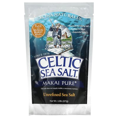 Celtic Sea Salt, Makai Pure, Unrefined Sea Salt, 1/2 pound (227 g)