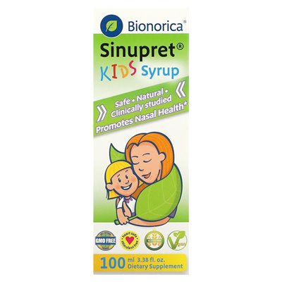 Bionorica, Sinupret Kids Syrop, 3,38 Fl Oz (100 ml)
