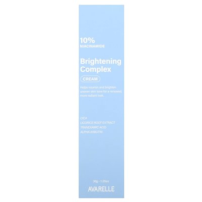 Avarelle, Brightening Complex Cream, 1,05 uncji (30 g) Avarelle, Brightening Complex Cream, 1,05 uncji (30 g)