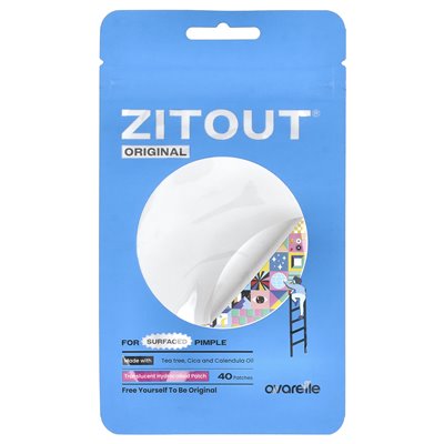 Avarelle, oryginał ZiTout®, 40 łatek