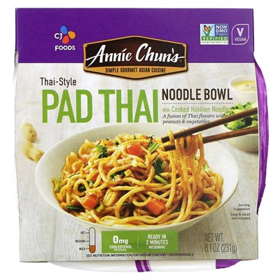 Annie Chun's, Noodle Bowl, Thai Pad Thai, Mild, 8.1 oz (231 g)