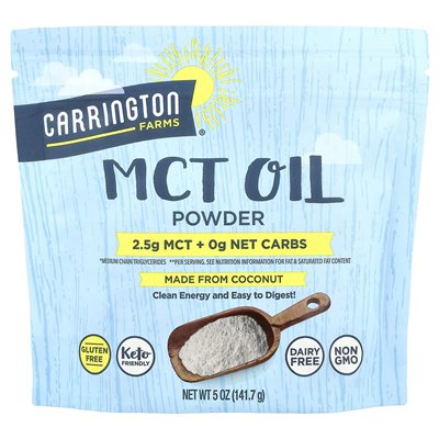 Carrington Farms, proszek olejowy MCT, 5 uncji (141,7 g)