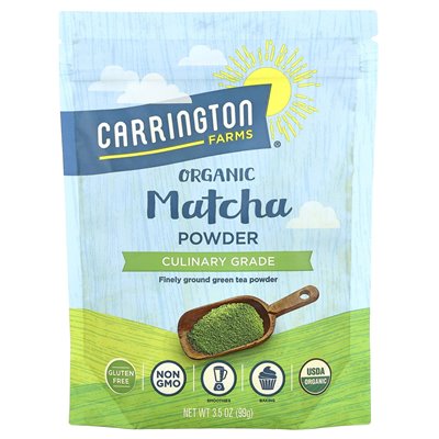 Carrington Farms, ekologiczna matcha proszek, 3,5 uncji (99 g)