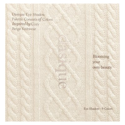 Dasique, eye shadow palette, 15 beige knits, 1 count