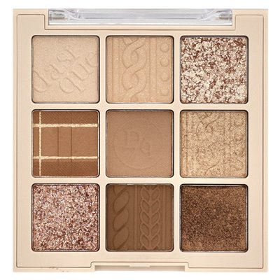 Dasique, eye shadow palette, 15 beige knits, 1 count