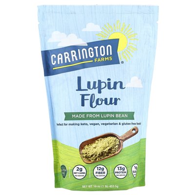 Carrington Farms, Mąka Łupinowa, 16 uncji (453,5 g) Carrington Farms, Mąka Łupinowa, 16 uncji (453,5 g)
