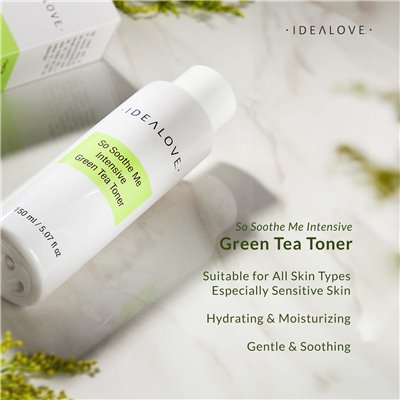 Idealove So Calm Me Green Tea Intensive Toner 5.07 fl oz (150 ml)