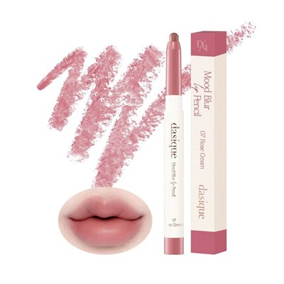 Dasique, Mood Blur Lip Pencil, 07 Rose Cream, 0,03 uncji (0,9 g) Dasique, Mood Blur Lip Pencil, 07 Rose Cream, 0,03 uncji (0,9 g)