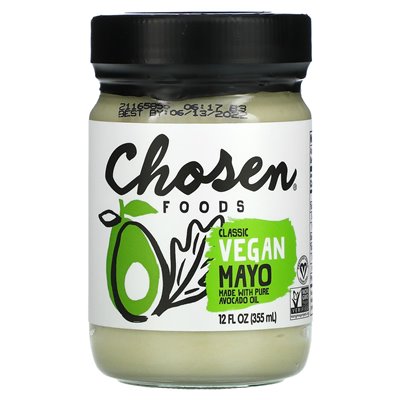 Selected Dishes, klassische vegane Mayonnaise, 12 Oz (355 ml)