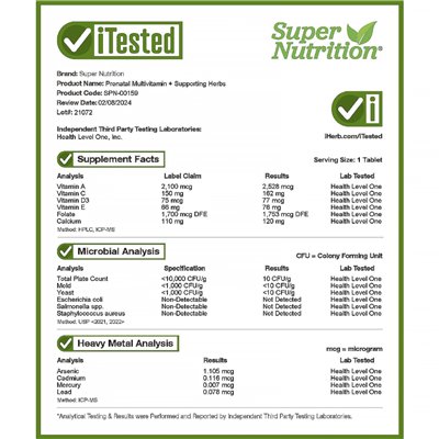 Super Nutrition, Justone, prenatalne, potrójne multiwitaminy, 90 tabletek Super Nutrition, Justone, prenatalne, potrójne multiwitaminy, 90 tabletek