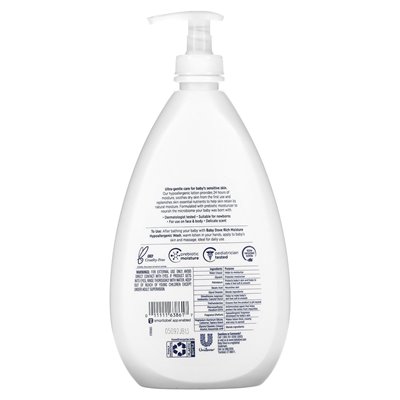 Gołębica, dziecko, wrażliwa pielęgnacja skóry, balsam hipoalergiczny, bogata wilgoć, 20 fl oz (591 ml) Gołębica, dziecko, wrażliwa pielęgnacja skóry, balsam hipoalergiczny, bogata wilgoć, 20 fl oz (591 ml)