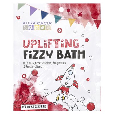 Aura Cacia, dzieci, podnosząca na duchu kąpiel Fizzy, 2,5 uncji (70,9 g) Aura Cacia, dzieci, podnosząca na duchu kąpiel Fizzy, 2,5 uncji (70,9 g)