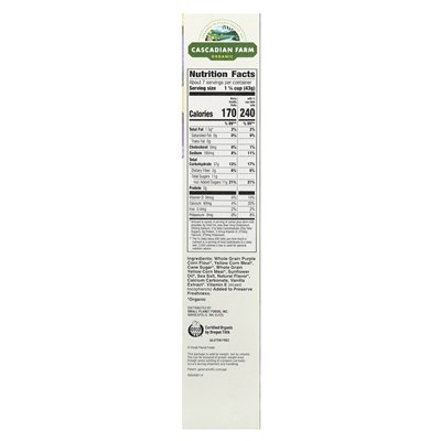 Cascadian Farm, Bio-Beeren-Vanille-Puffs-Müsli, 10,25 oz (290 g)