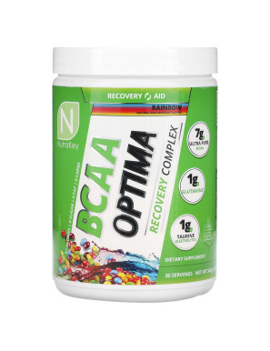 Nutrakey, BCAA Optima, Rainbow, 0.75 lbs (342 g)
