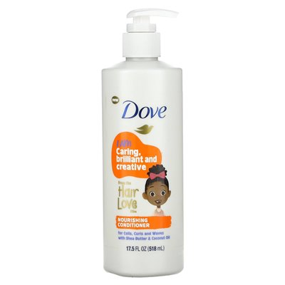 Dove, opieka nad dziećmi, odżywka, dla cewek, loków i fal, 17,5 fl oz (518 ml)