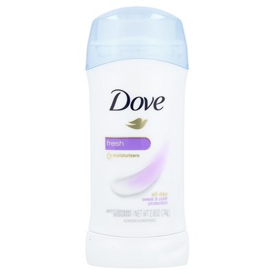 Dove, Antyperspirant Dezodorant, Świeży, 2.6 uncji (74 g) Dove, Antyperspirant Dezodorant, Świeży, 2.6 uncji (74 g)