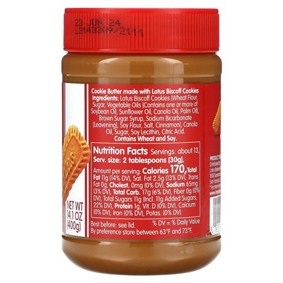 Biscoff, Keksbutter, 14,1 oz (400 g)