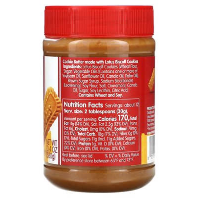 Biscoff, Knusprige Keksbutter, 13,4 oz (380 g)