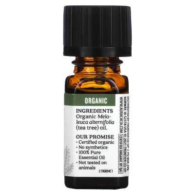 Aura Cacia, organiczne drzewo herbaciane, 0,25 fl oz (7,4 ml)