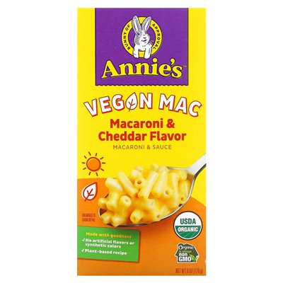 HomeGrown, Ekologiczna Mac, Macaroni i Cheddar, 6 uncji (170 g)