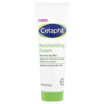 Cetaphil, Moisturizing Cream, Fragrance Free, 3 Ounce (85 G)