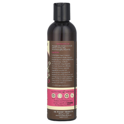 Dr Woods, Gesichtsreiniger mit schwarzer Seife, 8 Fl Oz (236 ml)
