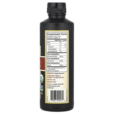 Barlean's, Organic Fresh, Olej Lniany, 16 uncji (473 ml) Barlean's, Organic Fresh, Olej Lniany, 16 uncji (473 ml)