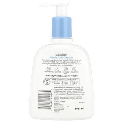Cetaphil, delikatny środek do czyszczenia skóry, bez zapachu, 8 fl oz (237 ml)
