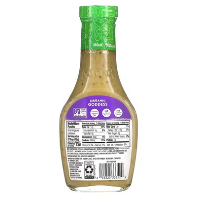 Homegrown Annie, Organic Goddess Sauce, 8 fl oz (236 ml)