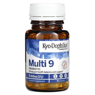 Kyolic, Kyo-Dophilus, Multi 9 Probiotikum, 6 Milliarden KBE, 90 Kapseln