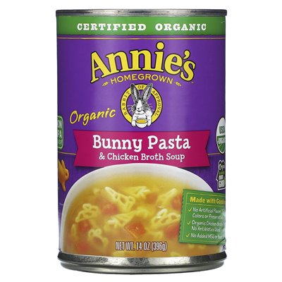 Homegrown, Organic Bunny Noodle Soup and Chicken Soup, 14 oz (396 g) Homegrown, Organic Bunny Noodle Soup and Chicken Soup, 14 oz (396 g)