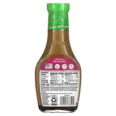 HomeGrown, Bio-Balsamico-Vinaigrette, 8 Fl Oz (236 ml)